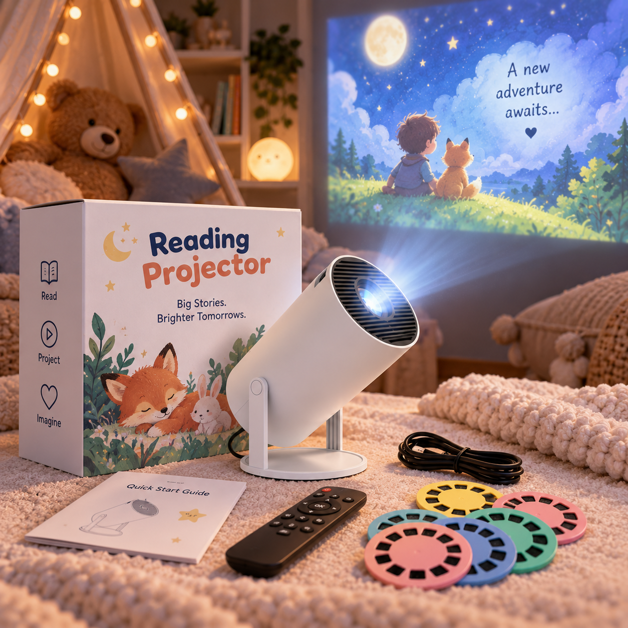 The Smart Reading Projector